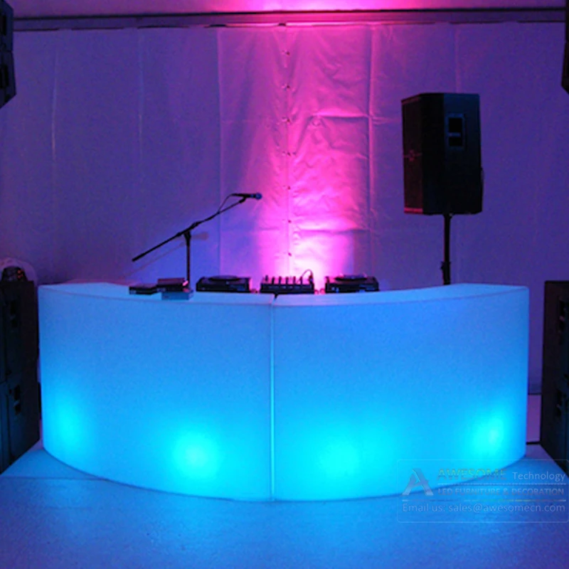 Event Dj Furniture Led Light Bar Table Desk Lighting Music Counter Event Dj Furniture Led Light Bar Table Desk Lighting Music Counter
