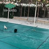 Nice looking custom size plastic pp universal safety swimming pool cover in green