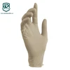 Made from natural latex Powdered by USA F standard corn flour 100% absobable Latex Examination Gloves