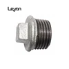 pipe fitting tools name malleable cast iron threaded fittings npt thread gi plug pipe fitting for water supply