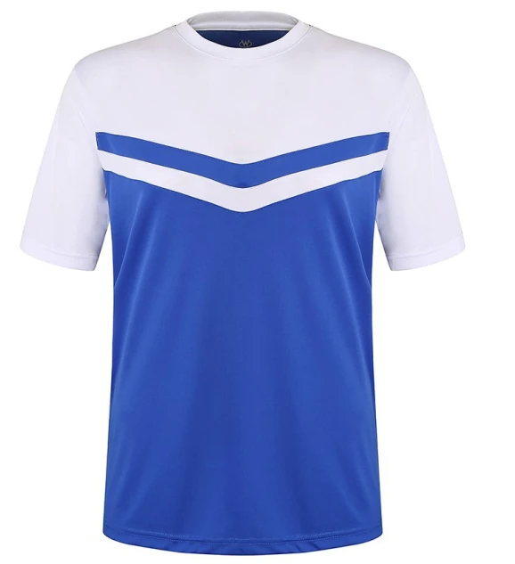 plain blue football jersey
