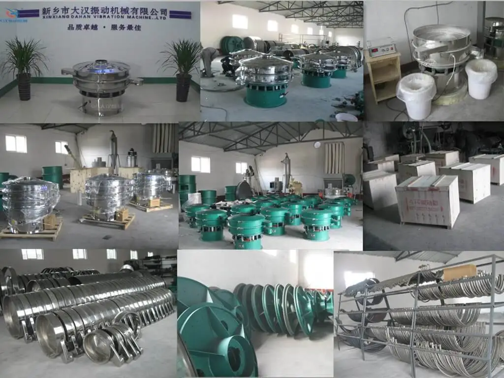 stock of vibrating sieve
