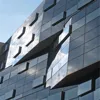 China largest curtain frosted exterior glass wall prices