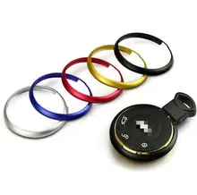 HOT ! Upgrade Alloy Key rings key trim key chain For BMW Mini Cooper Clubman countryman R56 R57 R58 R60 R61