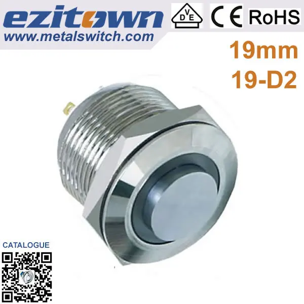 19mm1no1nc高丸金属製の押しボタンスイッチ-押しボタンスイッチ問屋・仕入れ・卸・卸売り