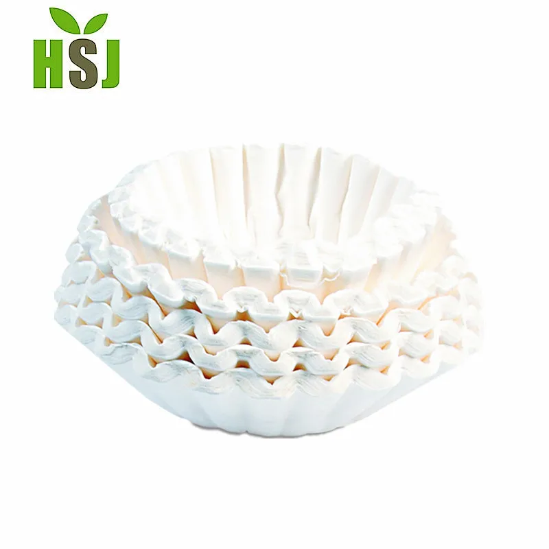 White Color Basket Paper Filters Coffee Basket Filter Manufacturer