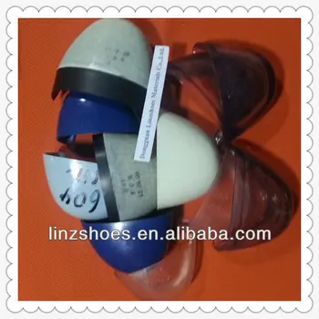 Safety shoes non-metallic plastic toe caps