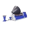 hydraulic 4 roller heavy duty sheet metal plate rolling machine price of rolls 4 rollers aluminium steel plate cone cnc