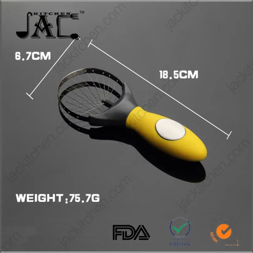 Multifunctional Flexible Stainless Steel Pp 3 In 1 Avocado Knife
