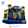 Most popular direct factory batman inflatable jumping castle/ bouncy castle slide combo for girls boys