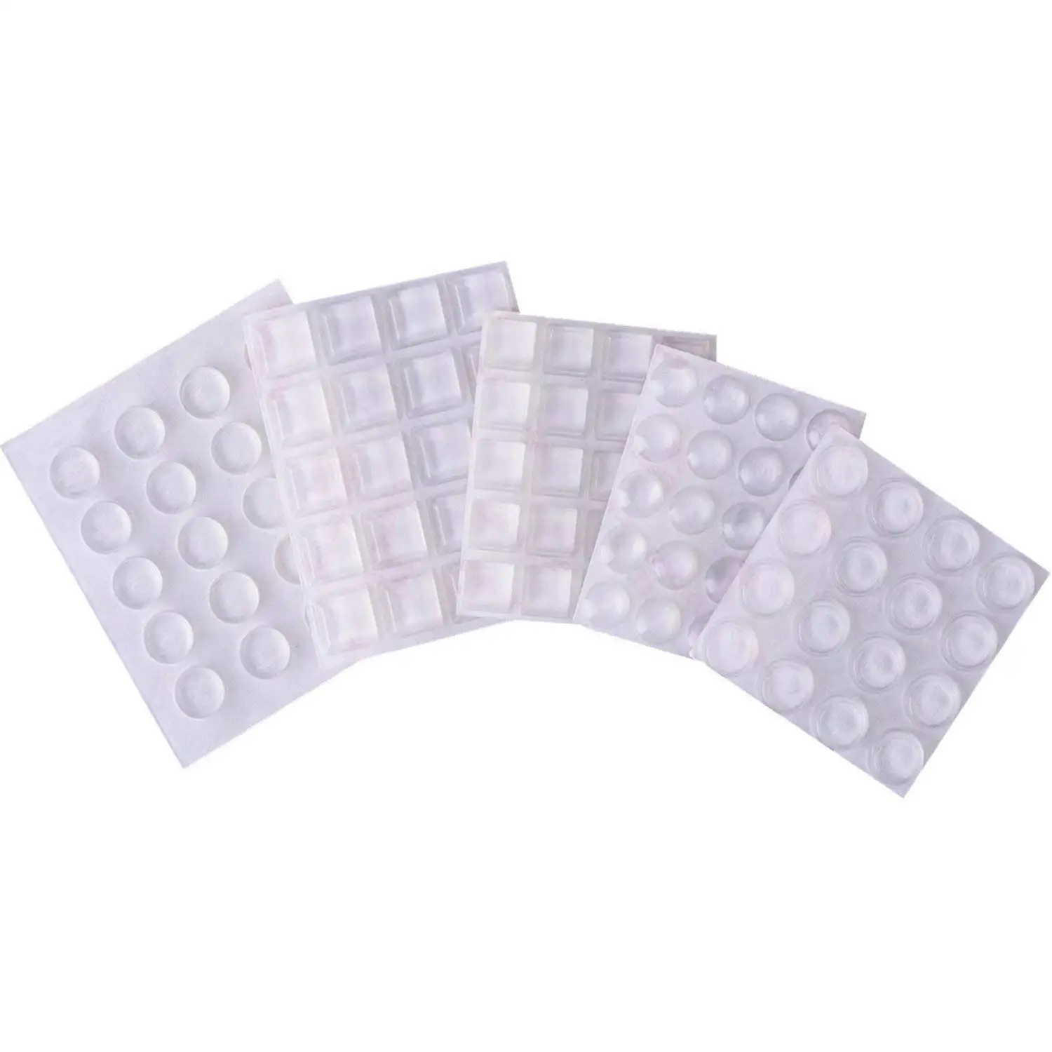 Clear Rubber Feet Bumper Pads Adhesive Transparent Buffer Pads