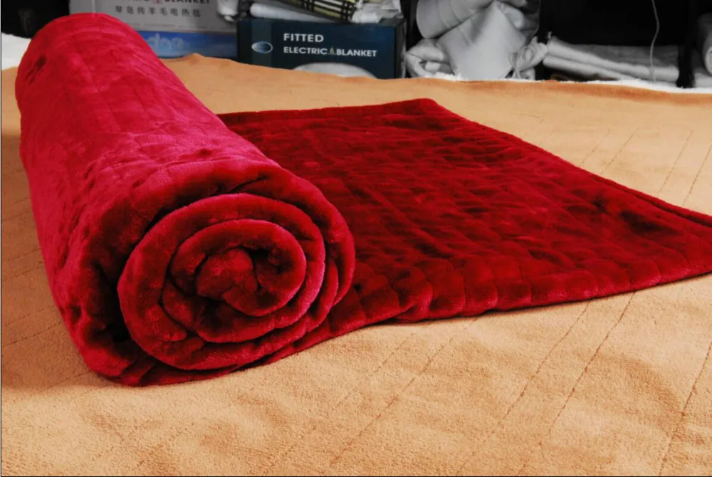 New 6 Settings Washable Warm Fleece Heated Throw Blanket Buy Throw