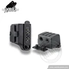 Two way radio adapter for can share audio accessory with two different radios