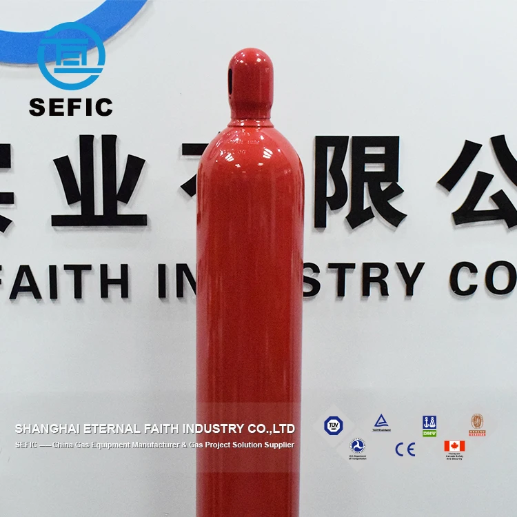 High Pressure Steel Co2 Carbon Dioxide Gas Cylinder Price With High