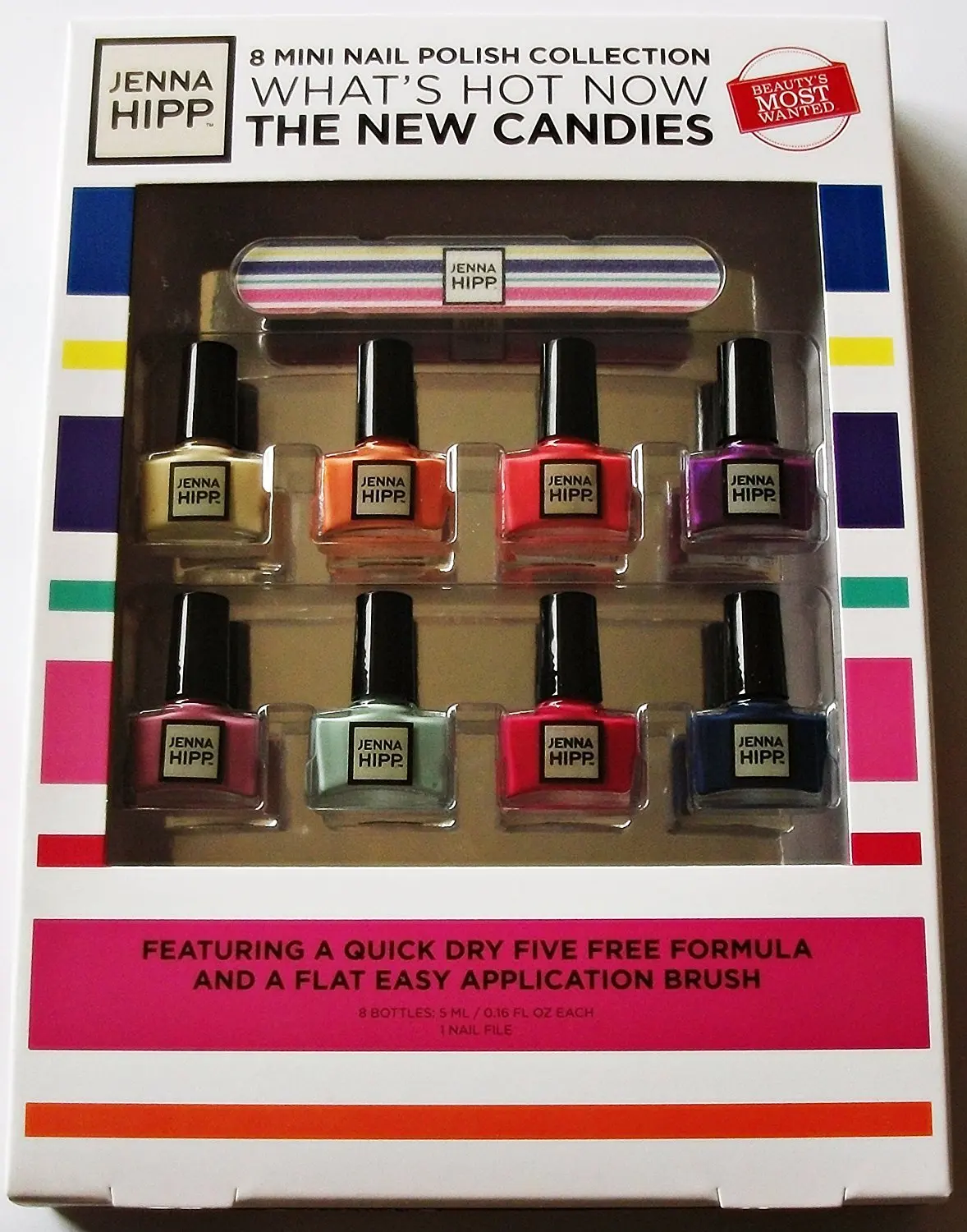 Jenna Hipp The New Candies 8 Mini Nail Polish Collection