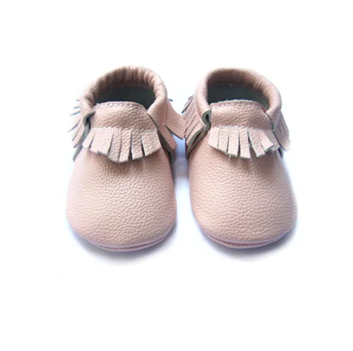 New Mistyrose Baby Moccasins Shoes Cow 