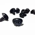 100pcs bag Black Plastic Safety Noses For Teddy Bear Doll Animal Puppet Crafts Children DIY Doll