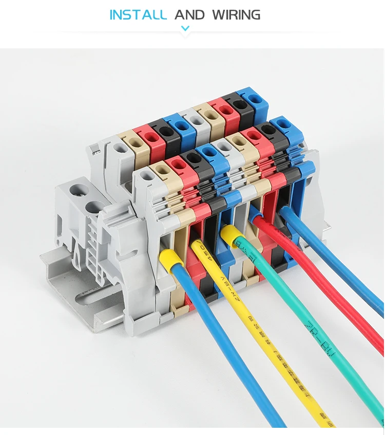 VE4009 Twist on 4 mm Cable Connector Block crimp Kit