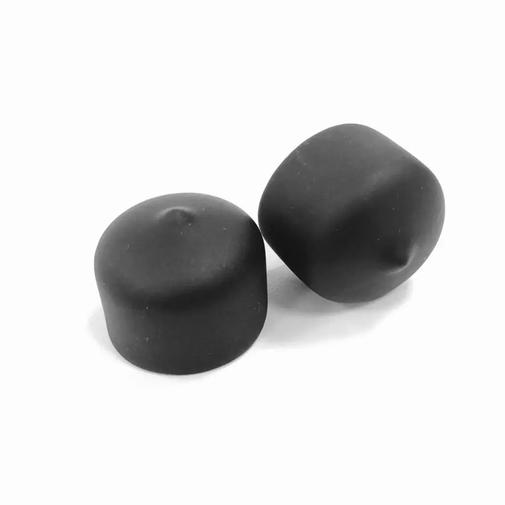 Matte Black Plastic / Rubber / Vinyl Caps For Protection Buy Matte