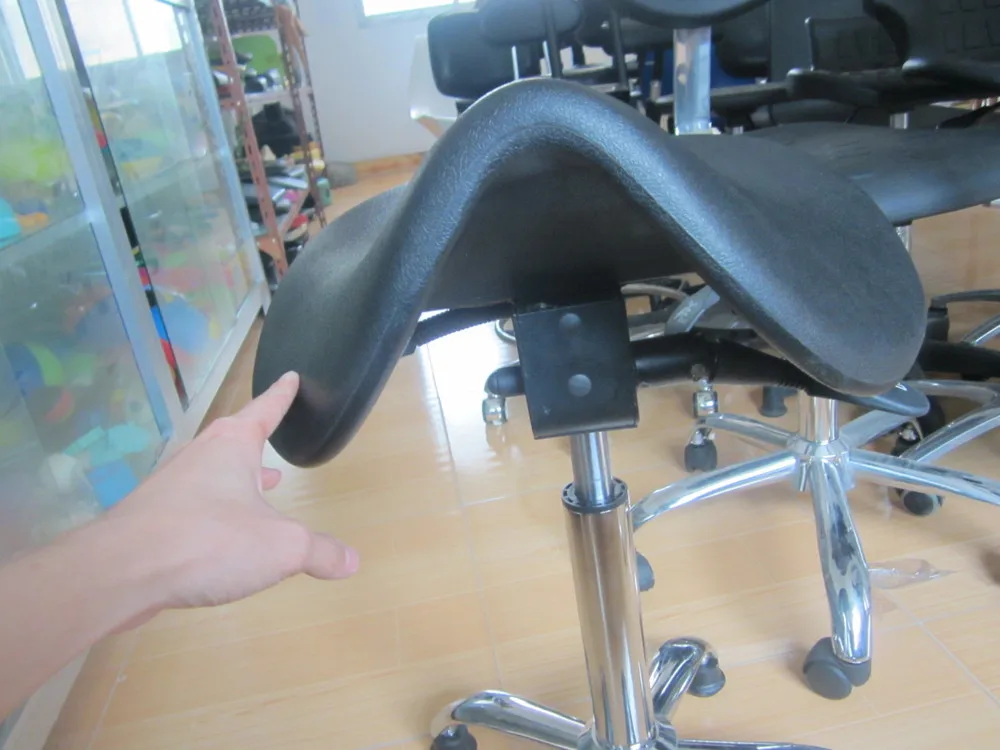 Factory Direct Sale Pu Foam Saddle Chair Like Salli Music Saddle Seat