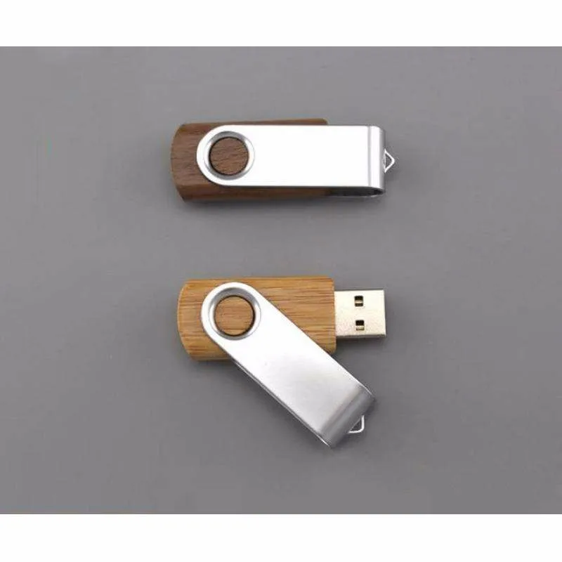 Wholesale Cheap Custom Logo Wooden Swivel Twister USB 3.0 Memory Stick,Bulk 1GB USB Flash Drive with - ANKUX.COM
