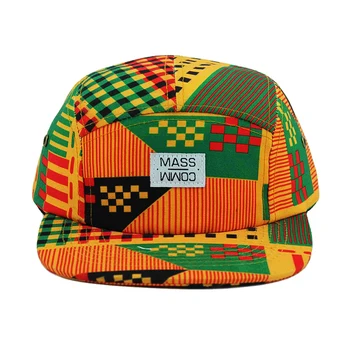 african print baseball caps