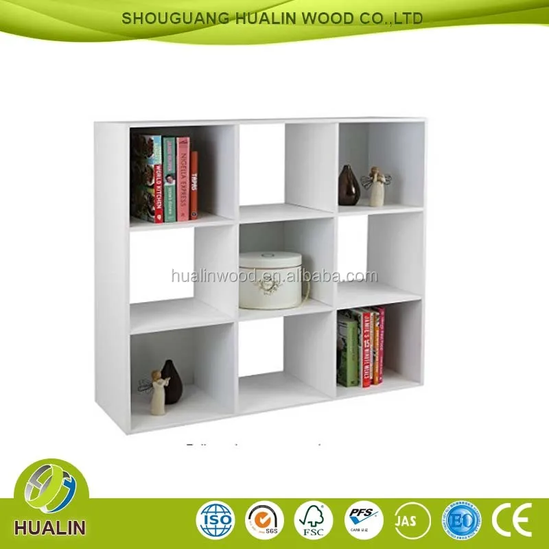 Chear Simple 9 Cube Wooden Modern Diy Bookcase Bookshelf Buy