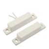 Surface Mounting NC Magnetic Contact, White Magnetic Door Alarm Sensor Switches