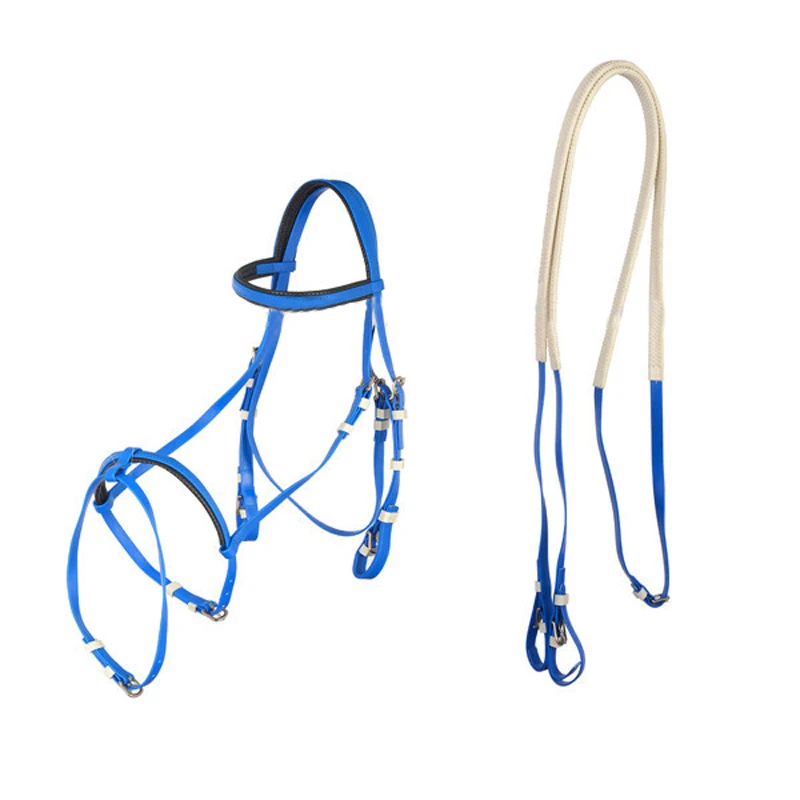 Customized yellow designer horse halters