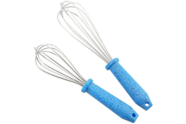 Pure and Fresh Color Hang Hole Design Egg Whisk