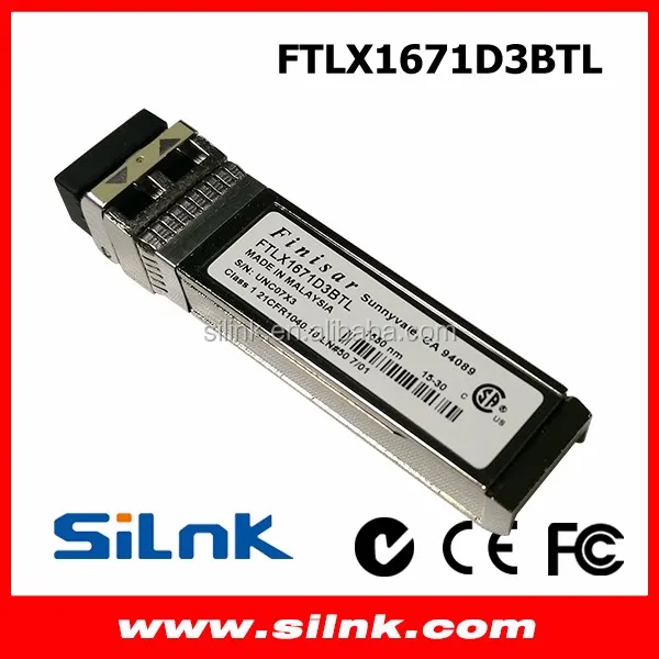 Finisar Comaptible FTLX1772M3BCL 10GBASE-ER/EW and OC-192/STM-64 LR-1 SFP+ 1310nm 40km Transceiver