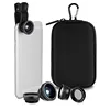 Universal Hard EVA Shockproof 5 in 1 Camera Lens Kit for Smartphone for Tablet for Laptops