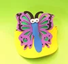 Colorful Butterfly Flying Decorative EVA Scalewing Hat