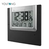 Modern Decorative Jumbo LCD Display Digital Alarm Wall Clock , Jumbo Wall Calendar