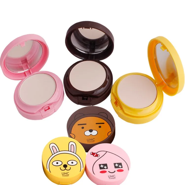 concealer and compact powder