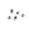 Stainless steel button shell(single needle,with hole) metal button 13MM/16MM/19MM