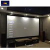 CE&RoHS 80"~200" ZHK100B-WF1 PRO 0.12cm width aluminium alloy slim frame pvc projection screen in 4:3/16:9