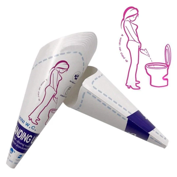10Pcs Women Female Portable Disposable Urinal Standing Pee Urination Paper-zRSZ8 