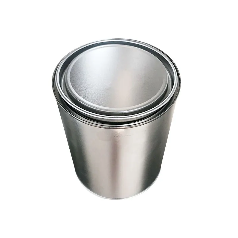 1l Lever Lid Paint Metal Tin Can/tin Pail Packaging Glue Or Paint - Buy ...