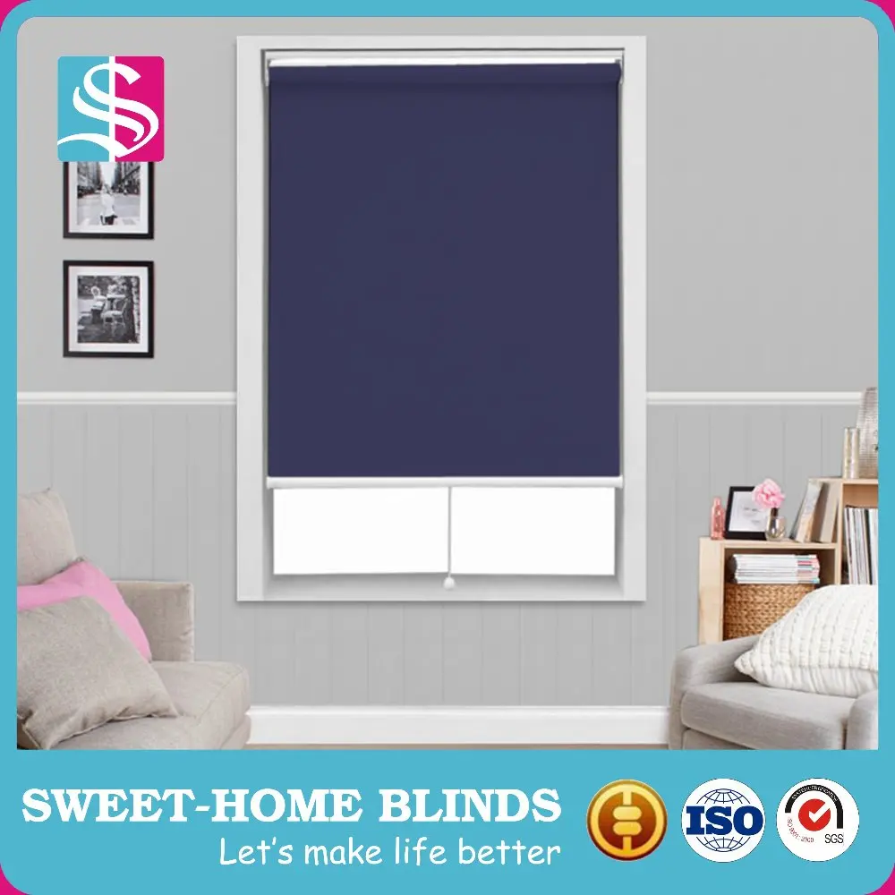 Easy fix Spring Loaded Roller Blinds,Blackout Window Roller Shades And