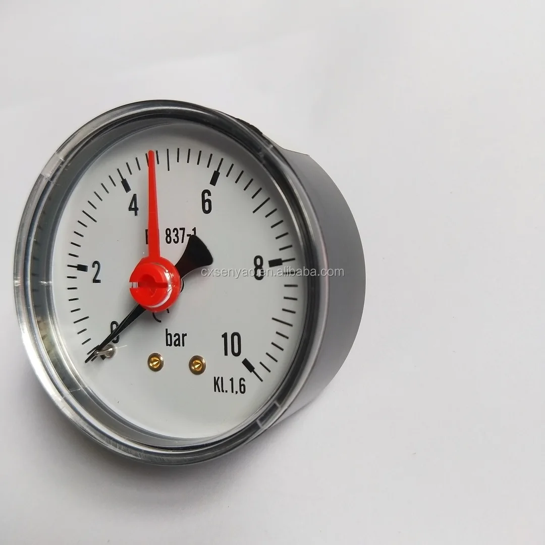 52mm Adjustable Pressure Switch Gauge 010 Bar Dry Pressure Gauge Buy