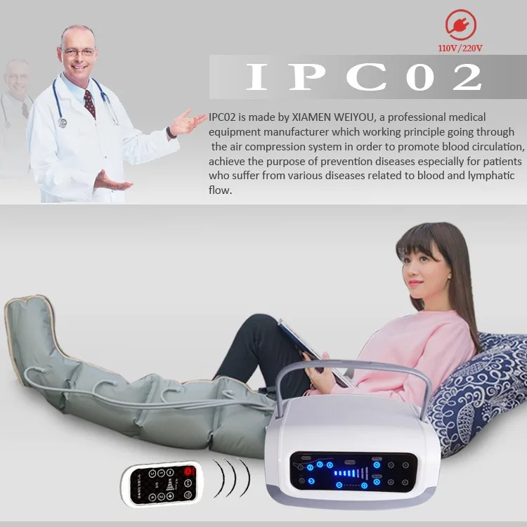 Air Compression Therapy Limbs Massager Treatment For Lymphedema Venous Insufficiency Buy Air 