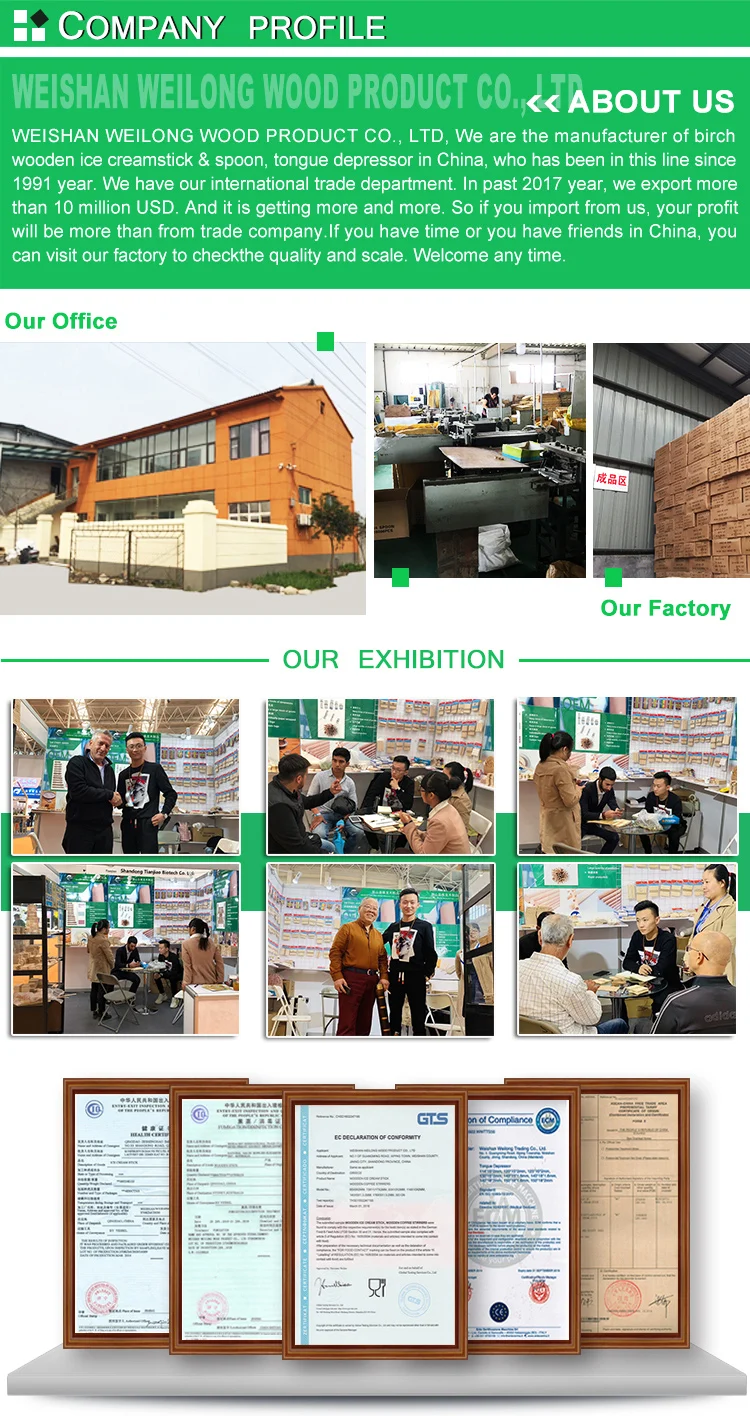 Art Ice Cream Tools custom popsicle sticks