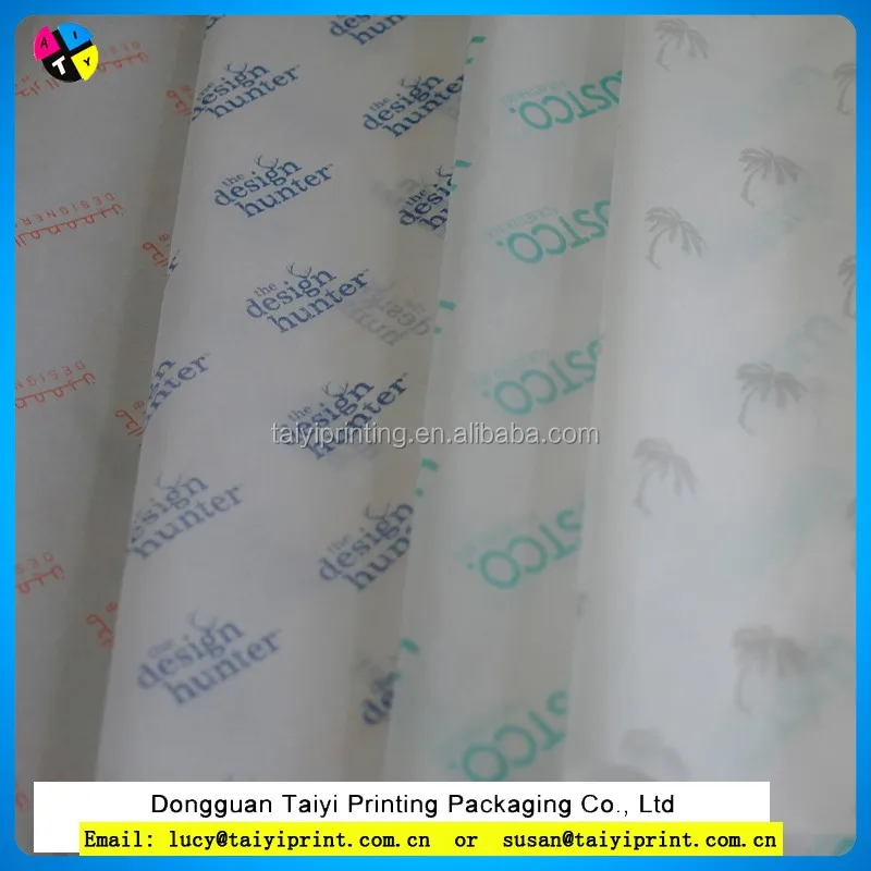30gsm recycled pulp shoes wrapping paper white tissue paper