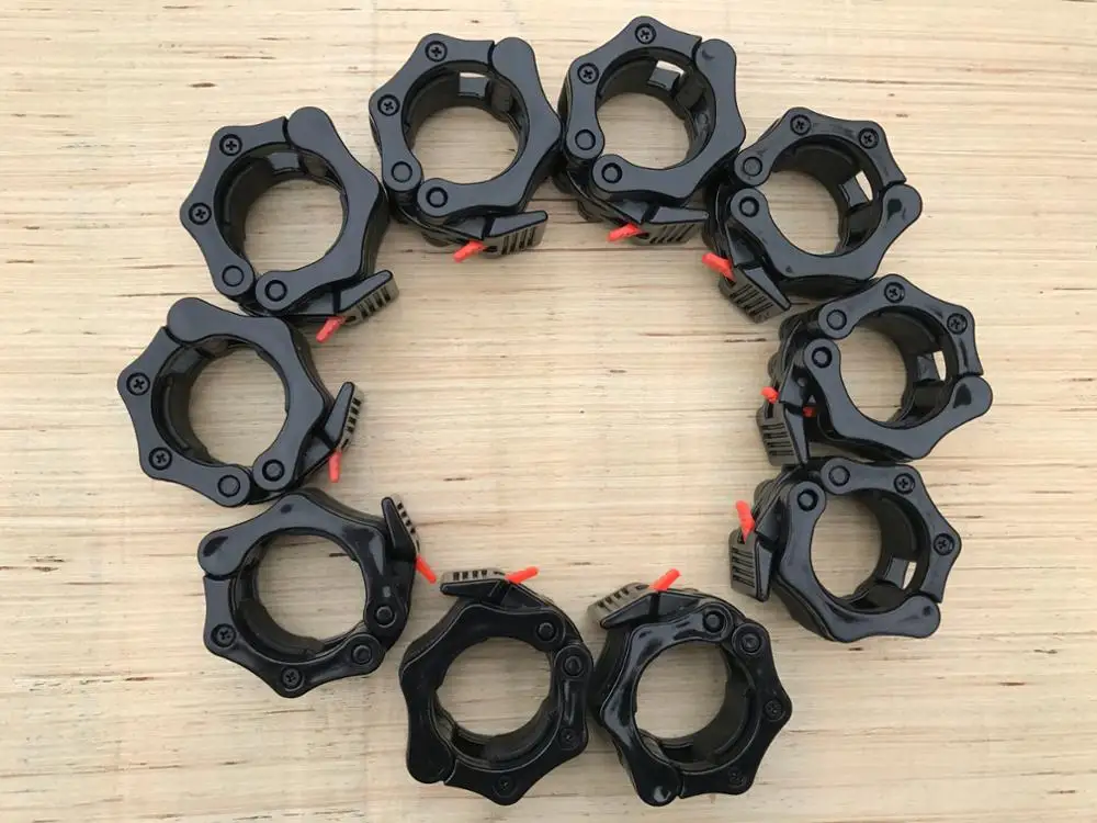 Standard Weight Lifting Plastic Barbell Clamp Collar Buy Barbell