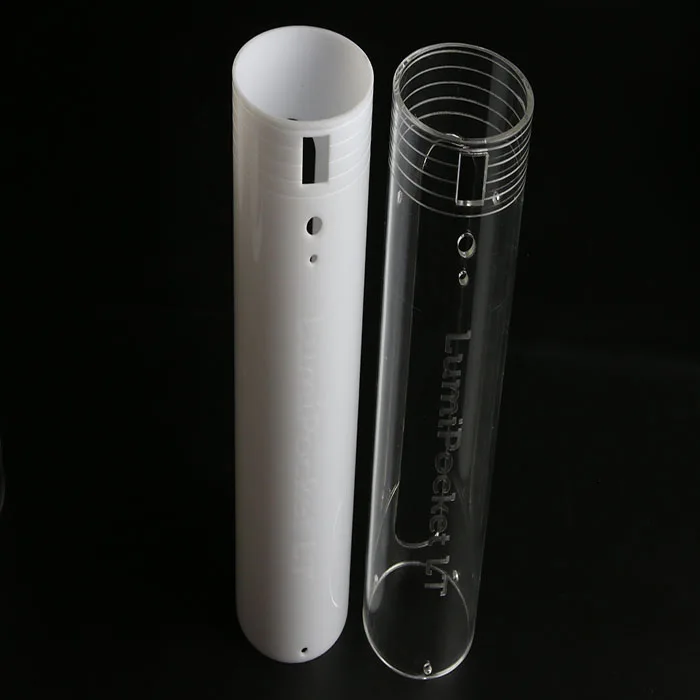 Laser Cut Acrylic Round Cylinder Tubes Plexiglass Acrylic Tube With