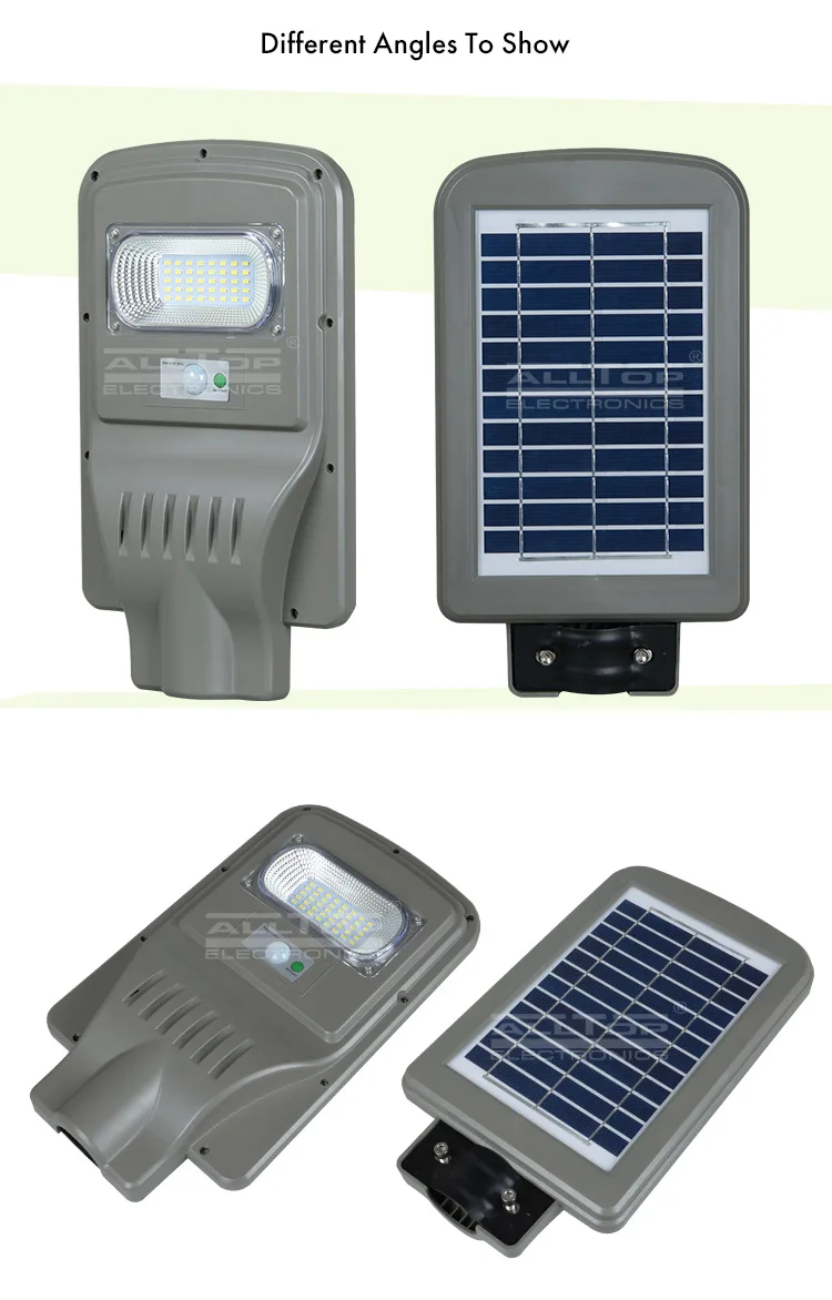 China Manufacturer Aluminum Outdoor IP65 30w 60w 90w solar led street light with price list