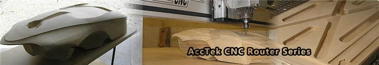 AccTek 1325 high precision 4 axis engraving machine 3d cnc router with atc