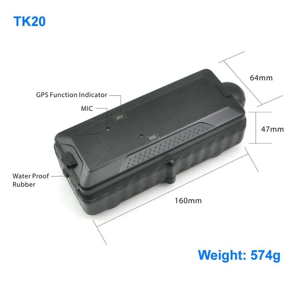 Long Battery Life Car Vehicle Gps Tracker Tk20 Buy Long Battery Life