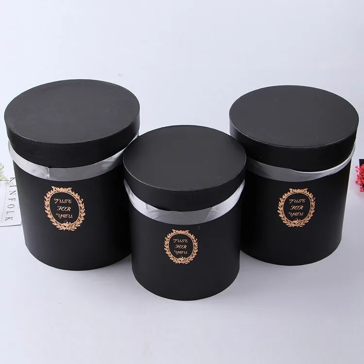 Wholesale Cardboard Round Paper Box With Lid Buy Wholesale Round